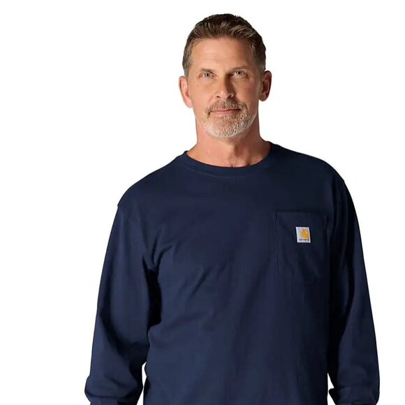 Carhartt Loose Fit Long-Sleeve Pocket T-Shirt - Picture 1 of 8